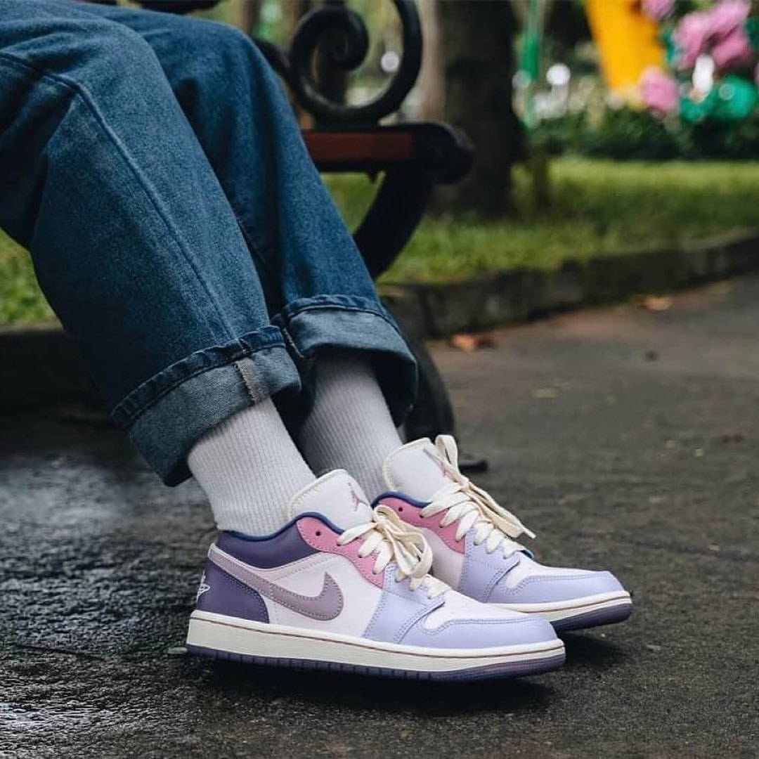 Nike Air Jordan 1 Low Femme « PASTEL PURPLE »