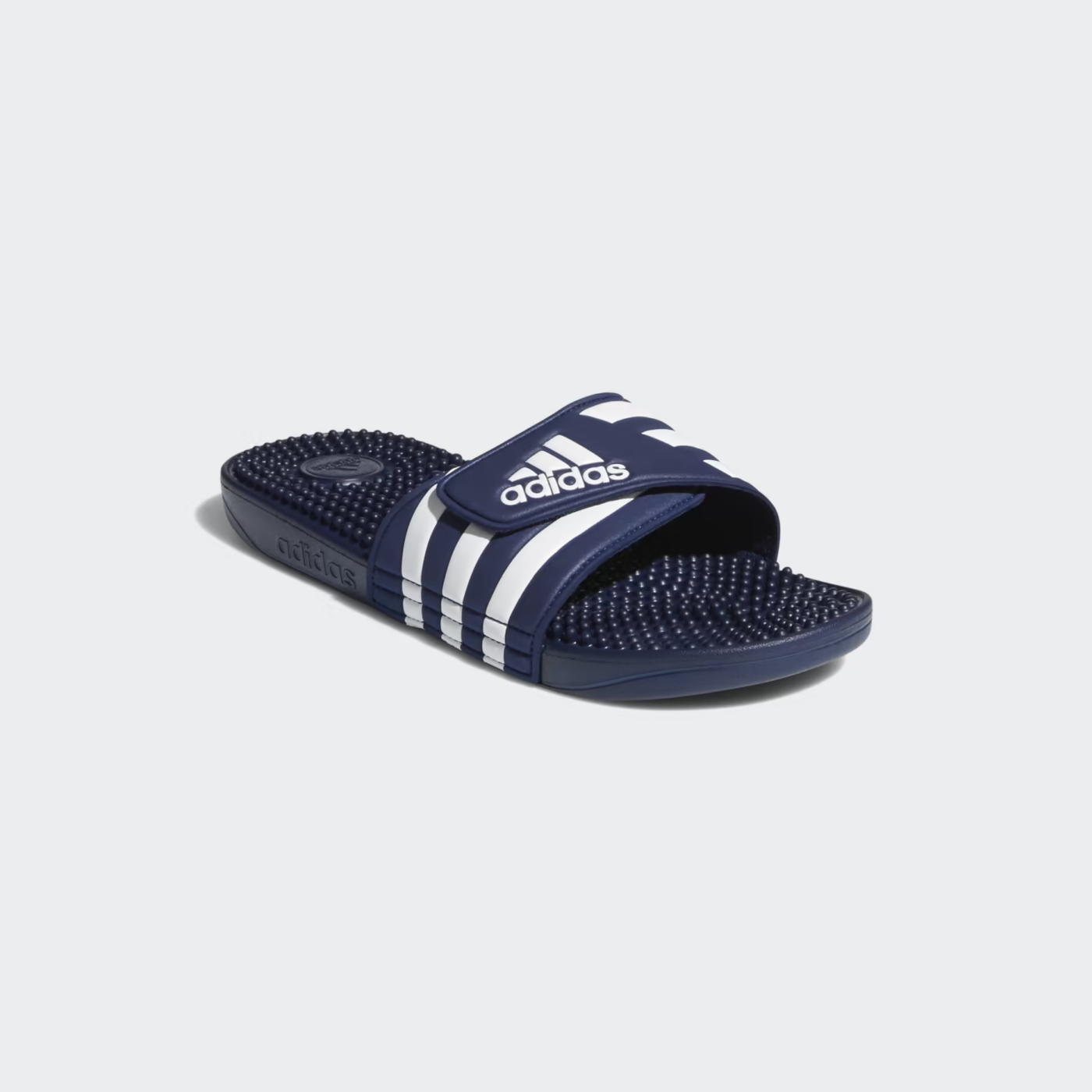 Claquette Adidas Adissage Bleu Foncé / Blanc Nuage