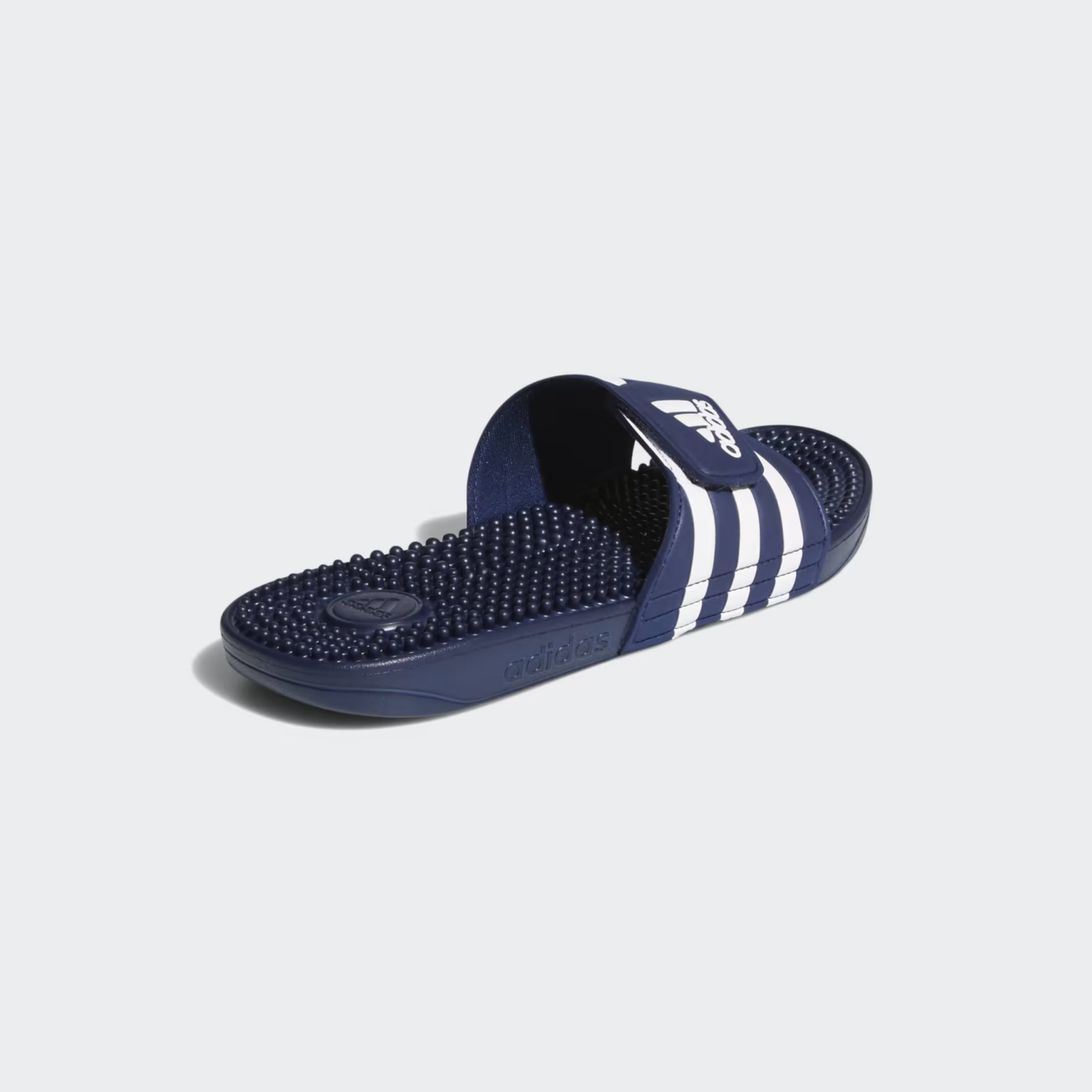 Claquette Adidas Adissage Bleu Foncé / Blanc Nuage