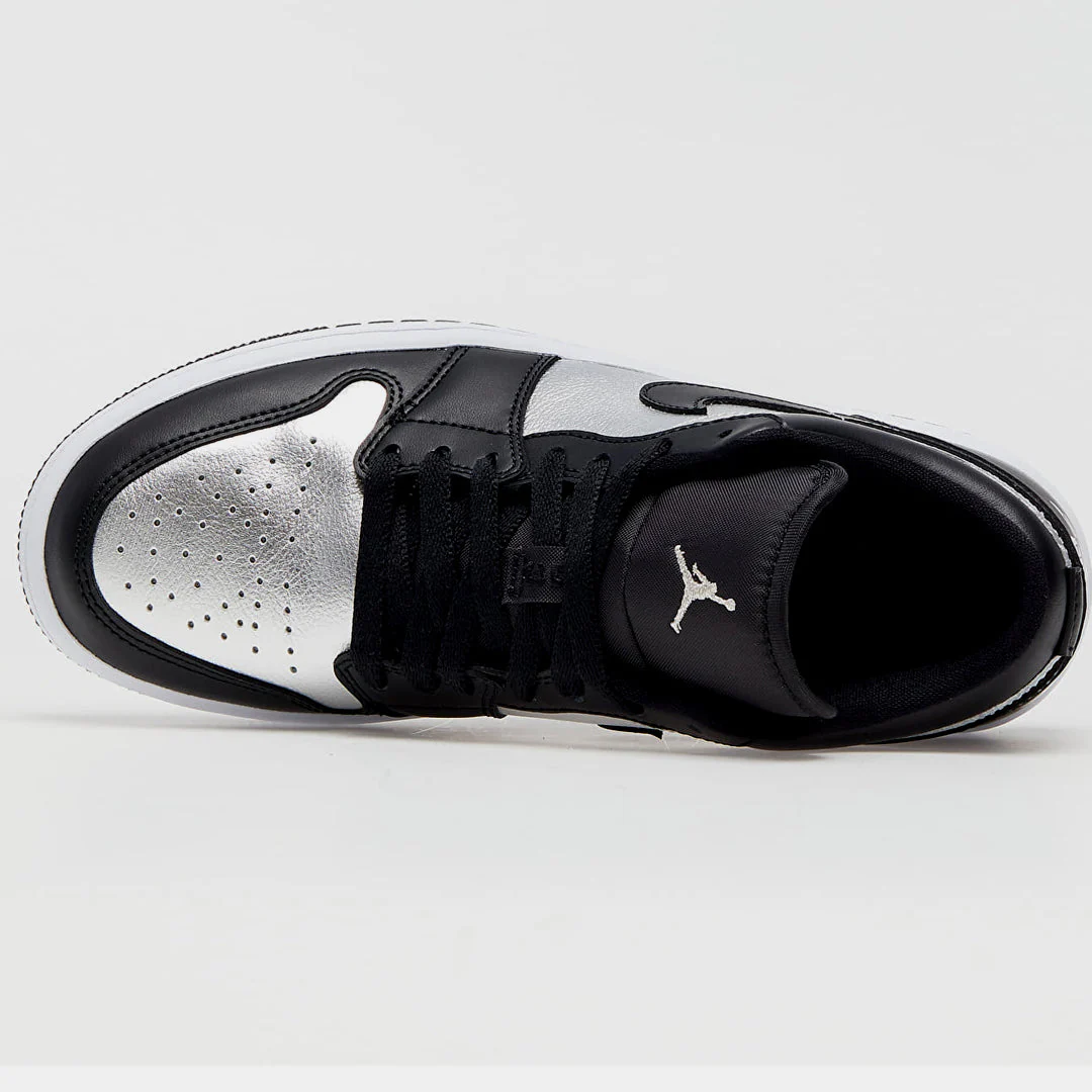 Nike Air Jordan 1 Low Silver Toe